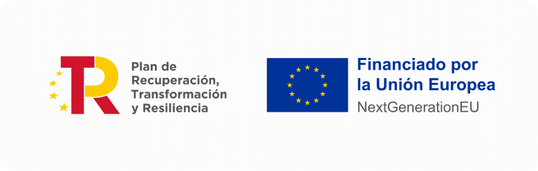 Plan de Recuperación, Transformación y Resiliencia. Financiado por la Unión Europea, NextGenerationEU